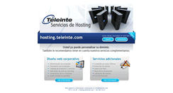 Desktop Screenshot of hosting.teleinte.com